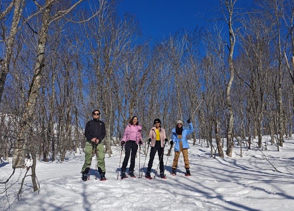 Group Snowshoe Tour in Hakuba Valley