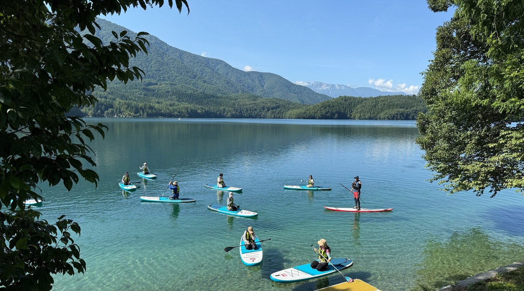 SUP at Aokiko Lake