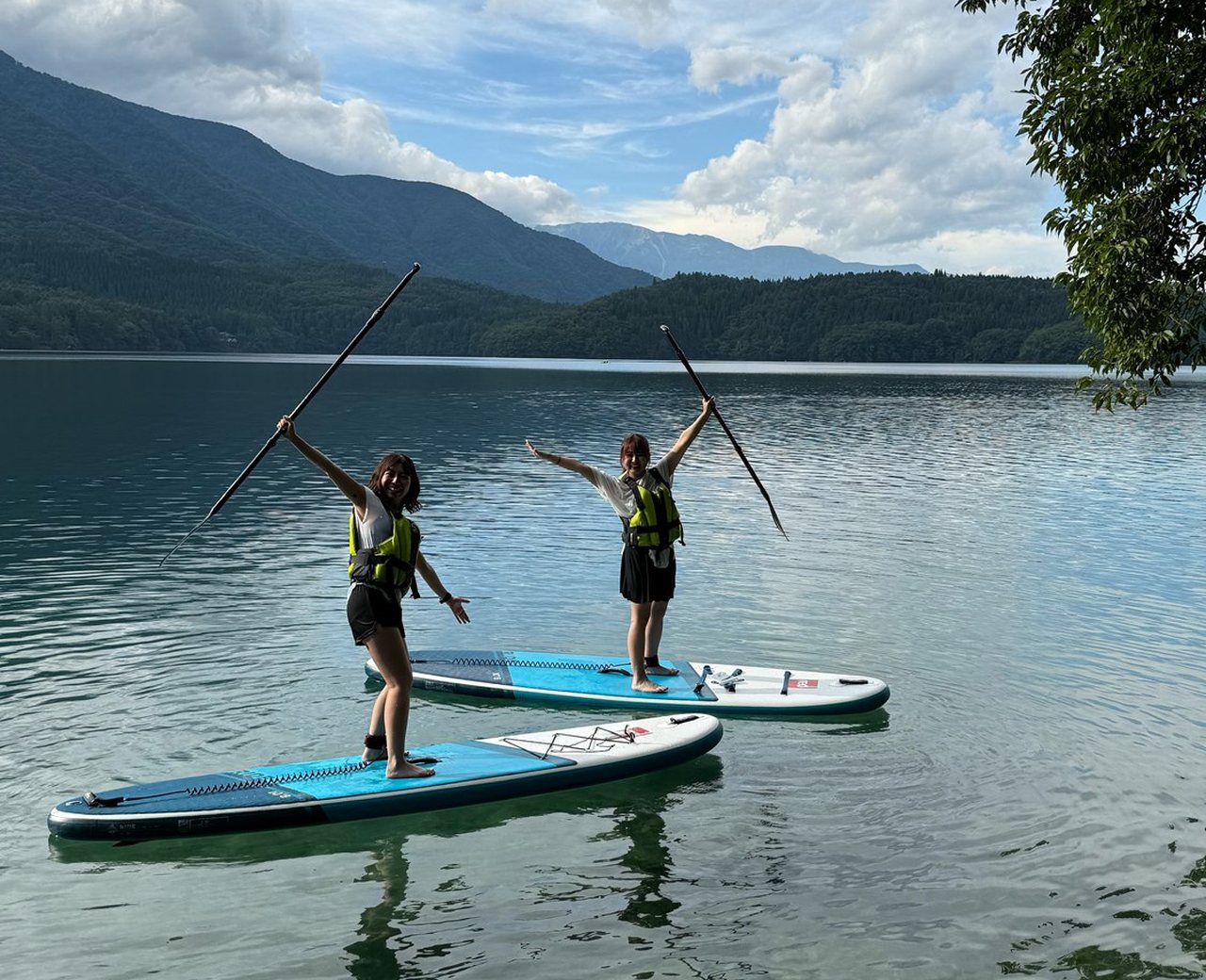 SUP on Lake Aoki
