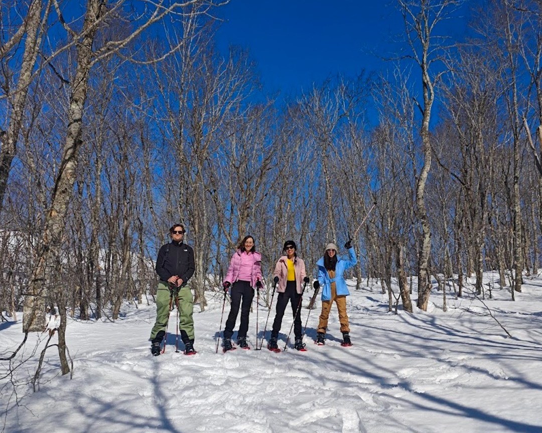 The most atmospheric snowshoe day in the region