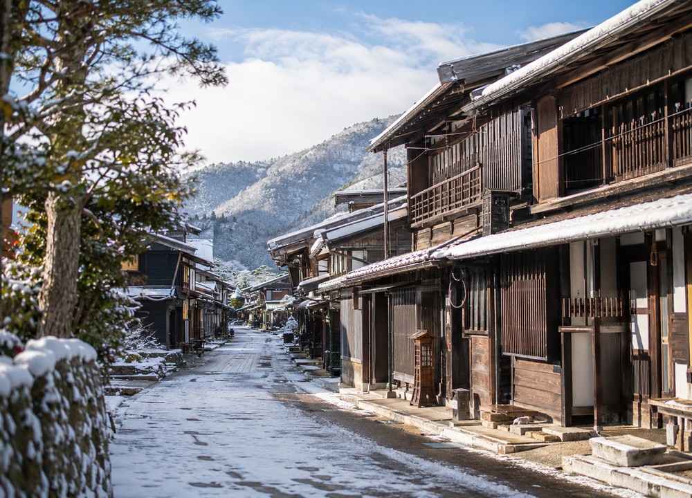 Villages after the snow